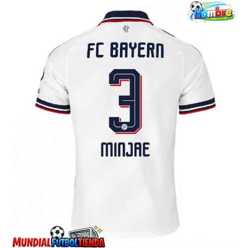 Camiseta Bayern Munich Kim Min-jae #3 Segunda Equipación Replica 2026-27 mangas cortas